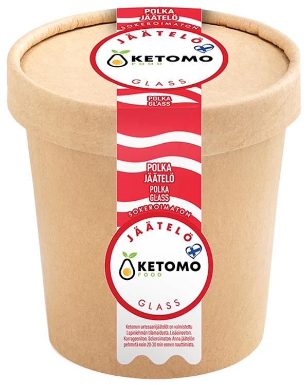 Ketomo Food Polkajäätelö 473ml