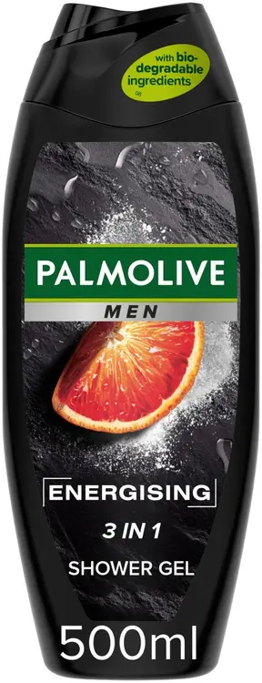 Palmolive For Men 3-in-1 Energising suihkusaippua 500ml