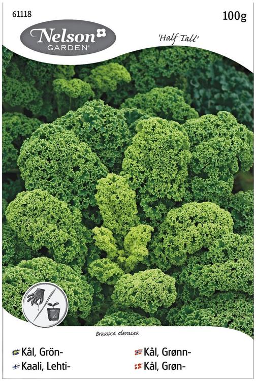 Nelson Garden Siemen Kaali, Lehti-, Half Tall 100 g