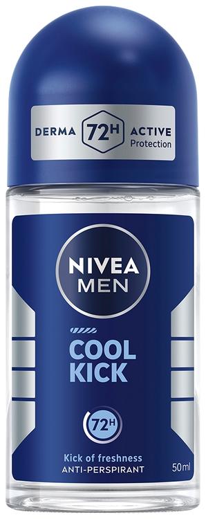 NIVEA MEN 50ml Cool Kick Deo Roll-on -antiperspirantti