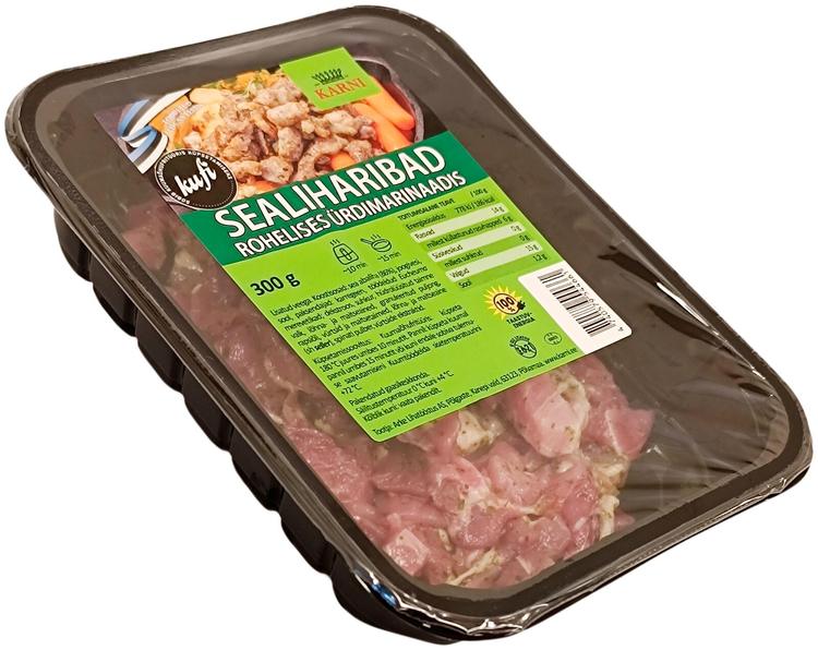 Sealiharibad rohelises ürdimarinaadis 300 g