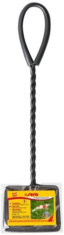 Sera Fish net, musta tiheä haavi 8 cm