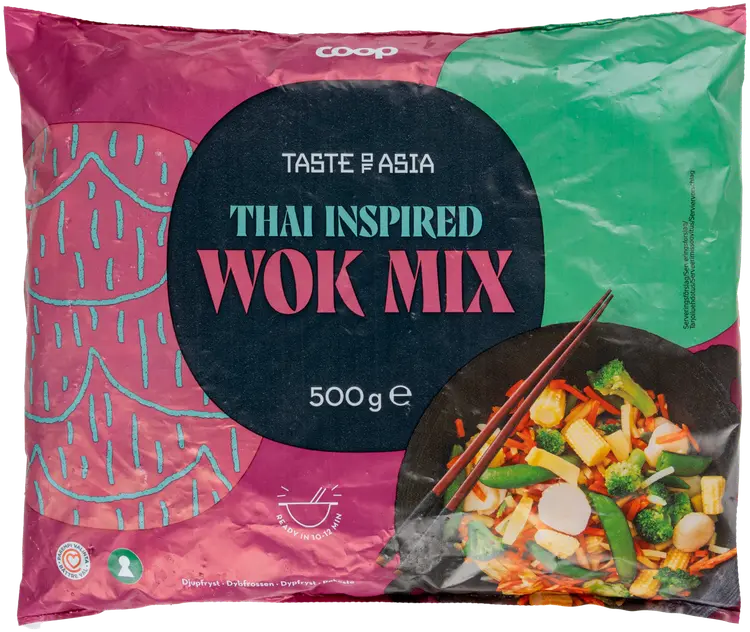 Coop Taste of Asia wokvihannekset Thai 500 g pakaste