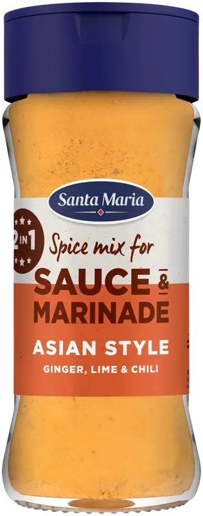 Santa Maria 91g BBQ Sauce & Marinade Asian Style -mausteseos