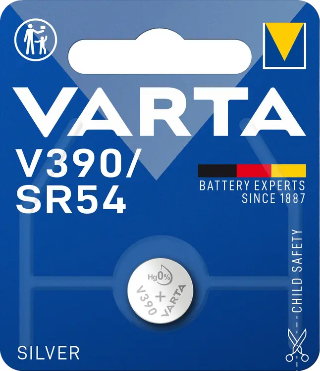 VARTA SILVER Coin V390/SR54 1kpl