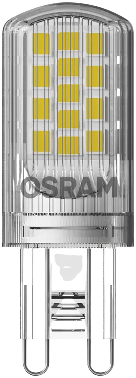 Osram LED PIN 4,2W/2700K G9 ei-himmennettävä kirkaskupuinen LED-pienoislamppu 2 kpl/pkt