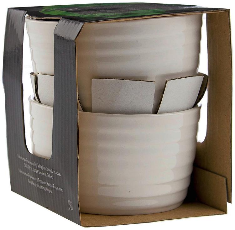 Ramekin-vorm 10 cm 2 tk, valge
