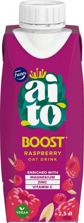 Fazer Aito Boost Funktionaalinen Juoma Vadelma 2,5 dl