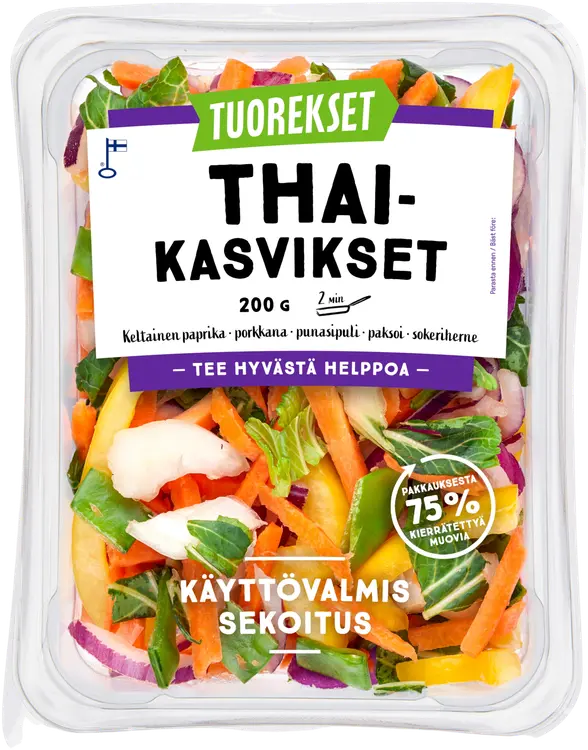 Tuorekset Thai-kasvikset 200 G