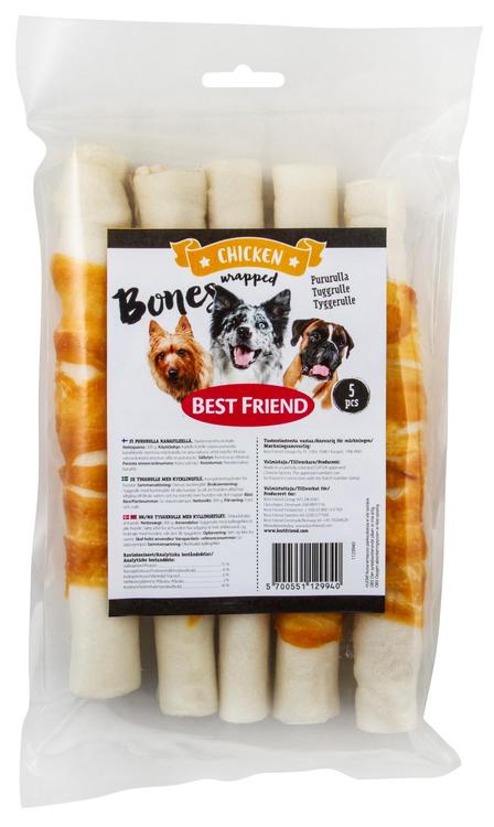 Best Friend Bones Pururulla kanafileellä 20cm 5kpl 300g