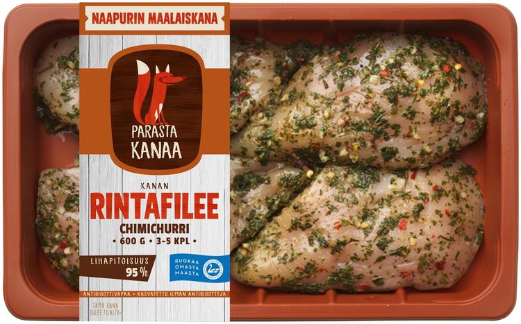 Naapurin Maalaiskanan rintafilee chimichurri 600g