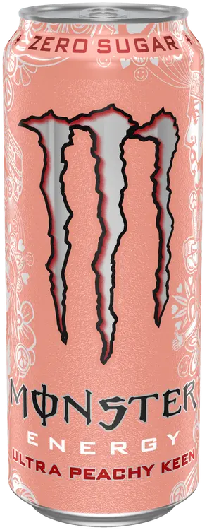 Monster Energy Ultra Peachy Keen energiajuoma tölkki 0,5 L