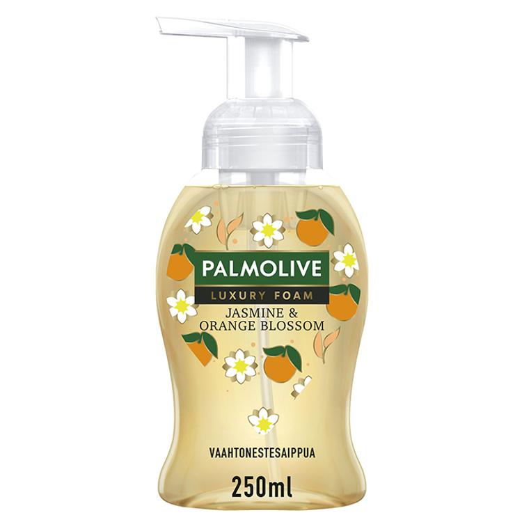 Palmolive Luxury Foam Jasmine & Orange Blossom vaahtonestesaippua 250ml