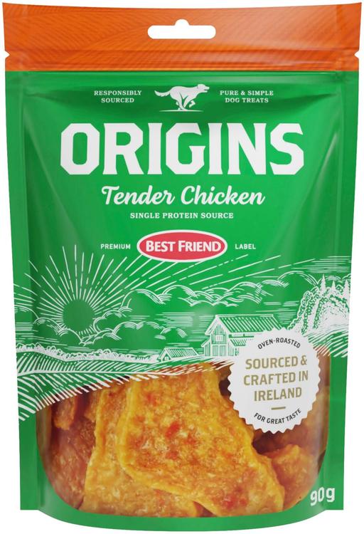 Best Friend Origins Tender chicken pehmeä kanamakupala 90g