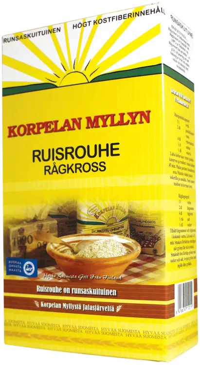 Ruisrouhe 450 g Korpelan Mylly