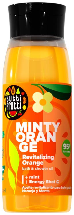 Tutti Frutti Elvyttävä vaahtoava suihku-&kylpygeeli 400 ml