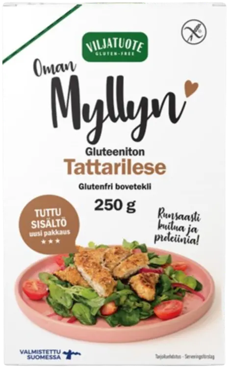 Virtasalmen Viljatuote Gluteeniton Tattarilese 250g