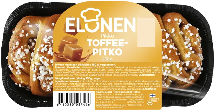 Elonen Pikku Toffeepitko 250g vegaaninen