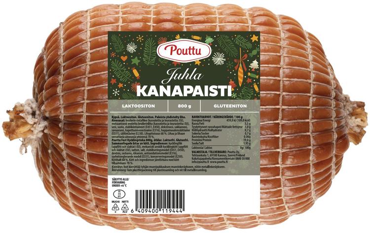 Pouttu Juhla Kanapaisti 800g