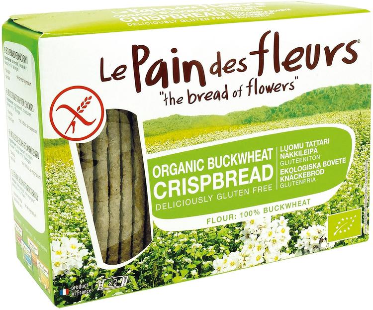 Le pain des fleurs luomu tattari-näkkileipä gluteeniton 125g