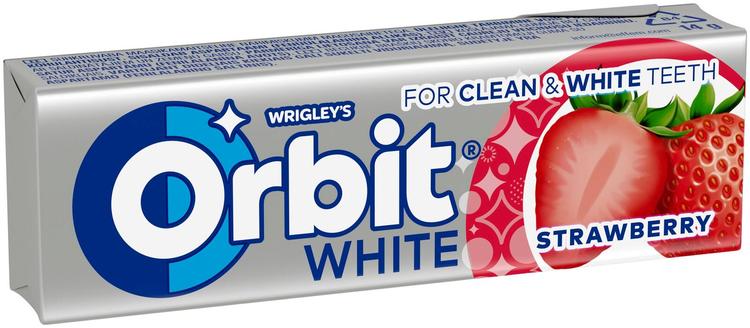 ORBIT White maasika närimiskummid 14g