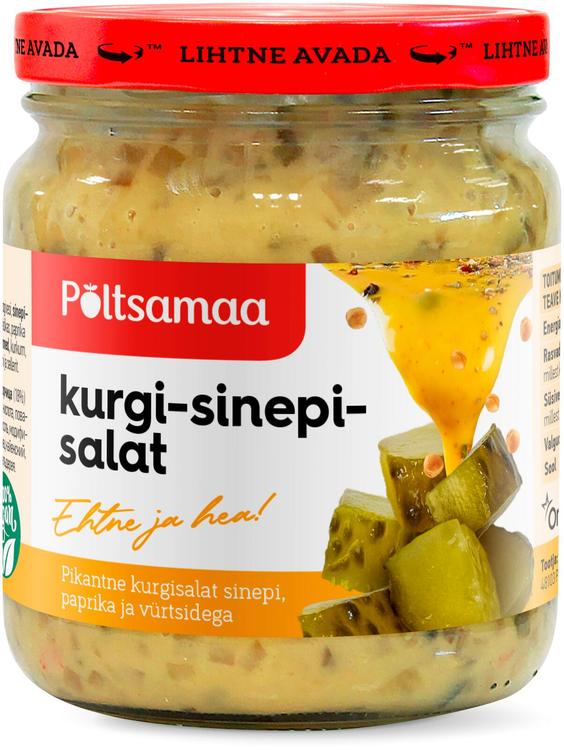 Põltsamaa kurgi-sinepisalat 280g