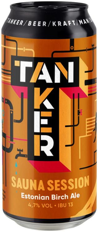 Tanker Sauna Session Estonian Birch Ale 4,7% 0,44l oluttölkki