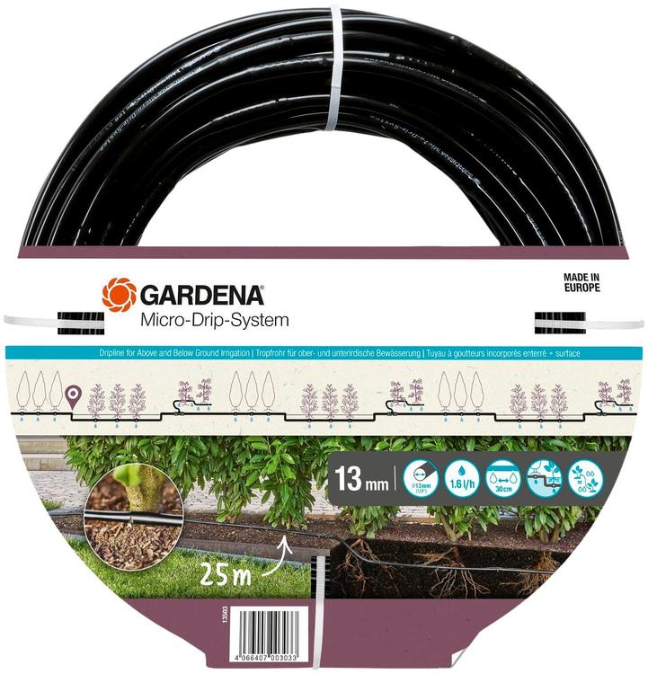 Gardena Micro-Drip-laajennussarja Dripline 25 m