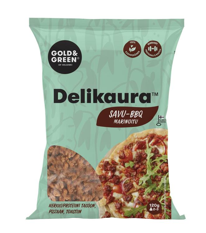 Gold&Green® Delikaura™ 120 g savu-BBQ-marinoitu