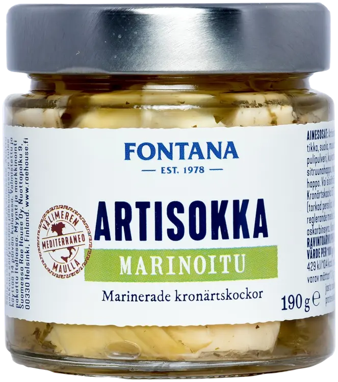 Fontana Artisokka 190g Marinoitu