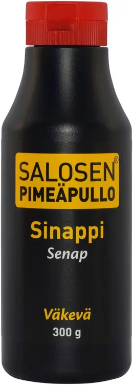 Salosen Pimeäpullo 300g Sinappi väkevä