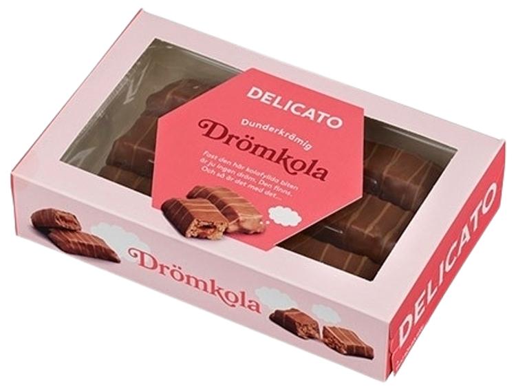 Delicato Toffeeunelma-leivospalat 6x30g