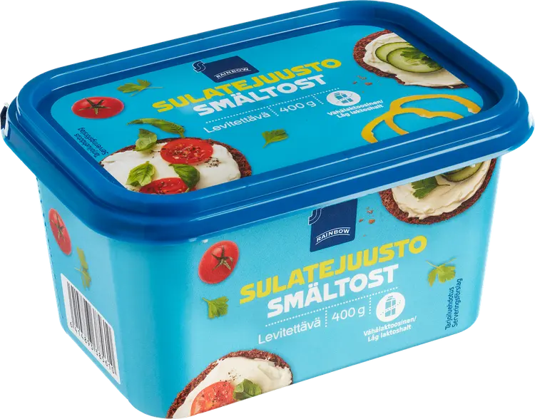 Rainbow sulatejuusto vähälaktoosinen 400g
