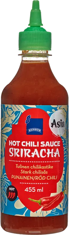 Rainbow 455ml Sriracha tulinen chilikastike