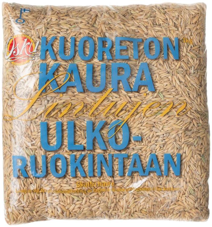 Osku 1 kg kuoreton kaura ulkolinnuille