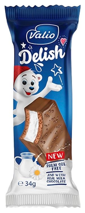 Piimasnäkk šokolaadis, 34 g