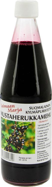 Saimaan Marja 0,5l mustaherukkamehu sokeroimaton
