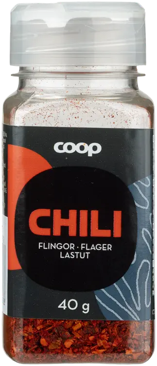 Coop chililastut 40g