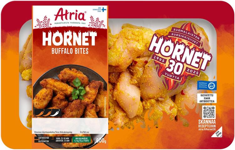 Atria Hornet Cheesy Chili Bites 600g