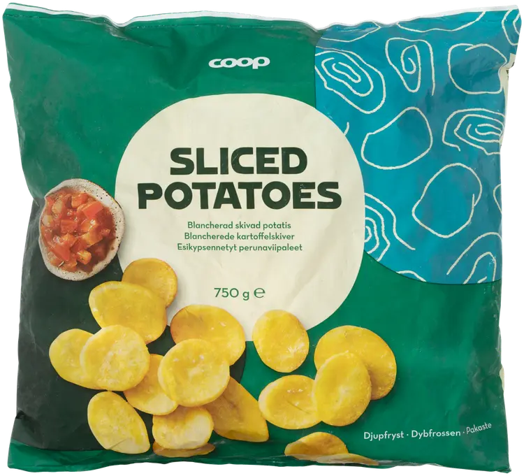Coop perunaviipaleet 750 g pakaste