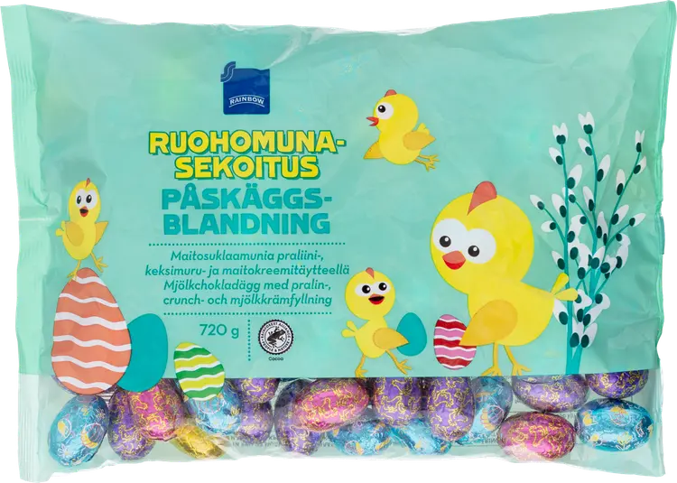 Rainbow ruohomunasekoitus 720 g