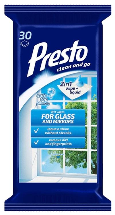 Presto salvrätikud akende jaoks 30 tk