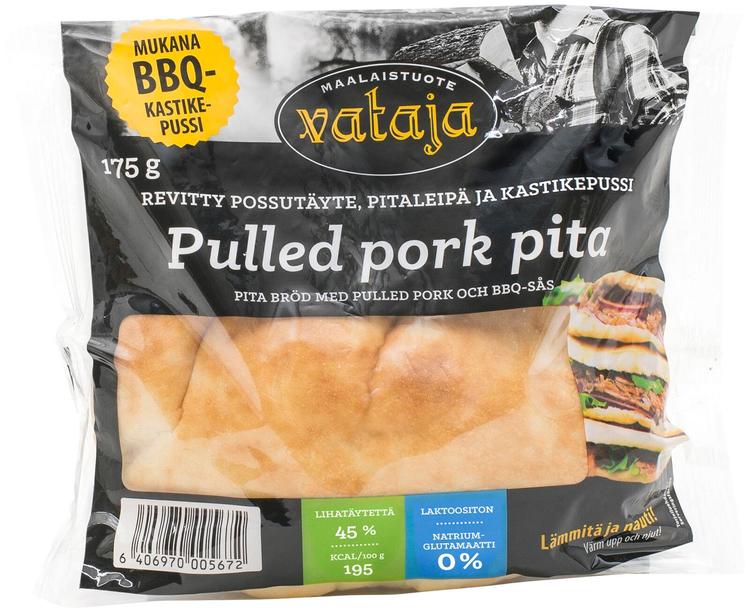 Vataja Pulled pork pita 175g