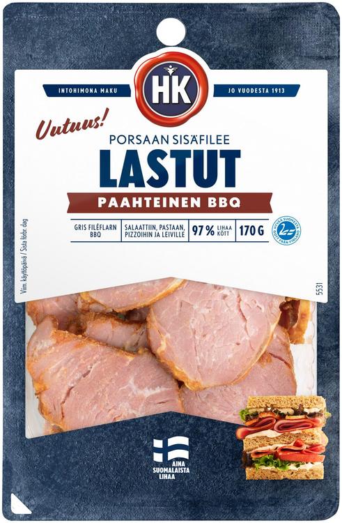 HK Lastut Porsaan sisäfilee Paahteinen BBQ 170 g