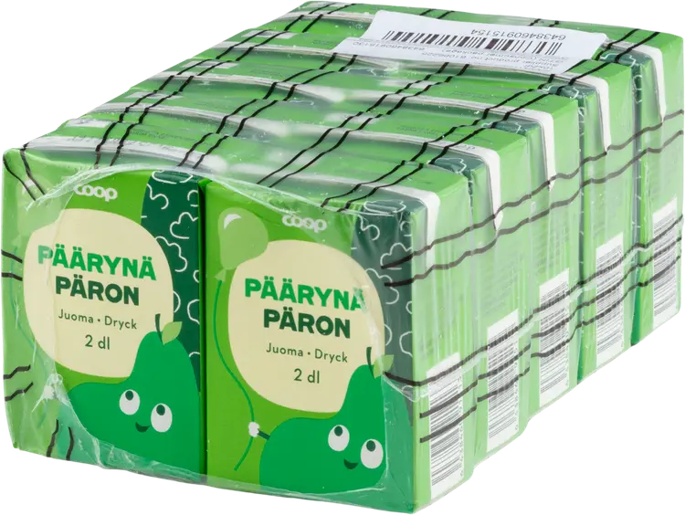 10 x Coop päärynäjuoma 2dl