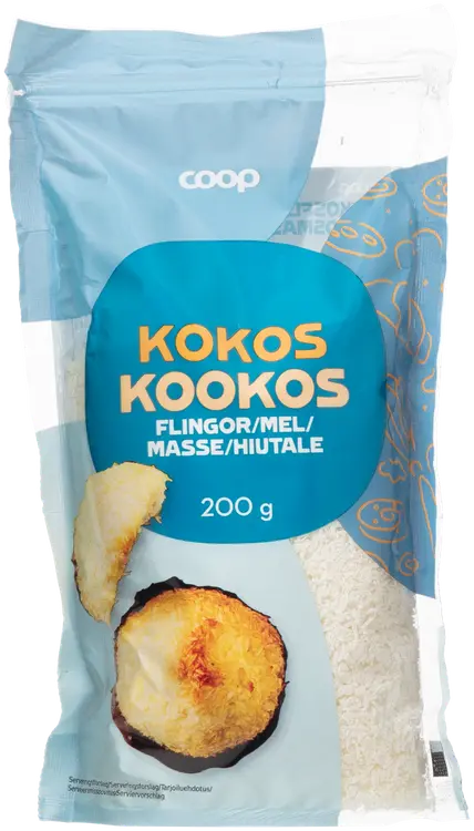 Coop kookoshiutale 200 g