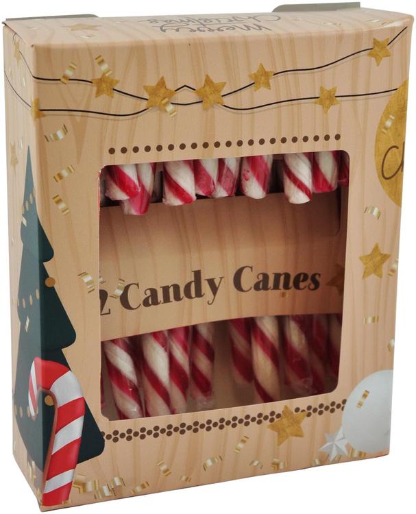 Vero Candy cane red/white wood 12 x 12 g