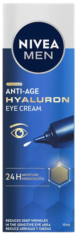 NIVEA MEN 15ml Anti-Age Hyaluron Eye Cream -silmänympärysvoide 15ml