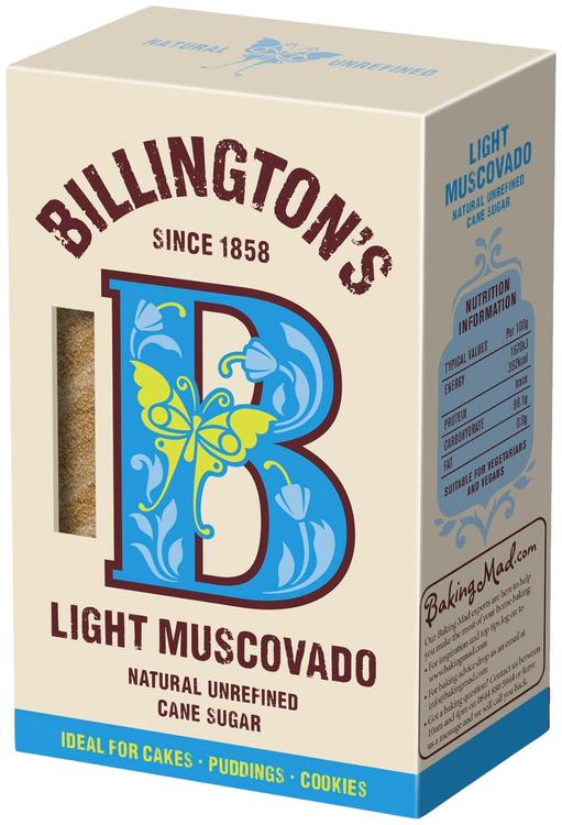 Billingtons hele suhkur Muscovado 500g