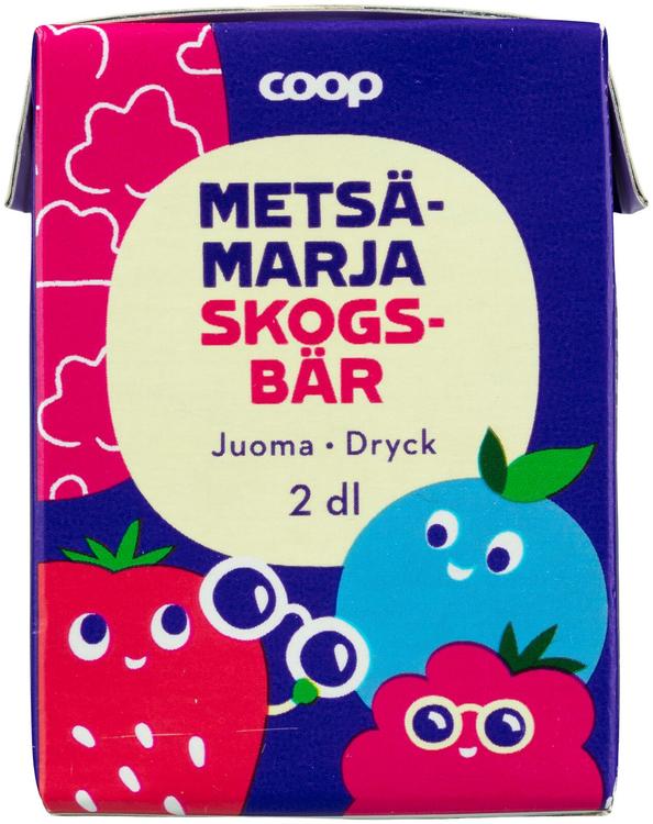 Coop metsämarjajuoma 2dl